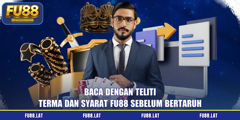Baca dengan teliti Terma dan syarat FU88 sebelum bertaruh