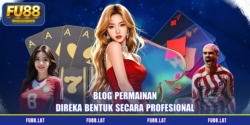 Blog permainan direka bentuk secara profesional